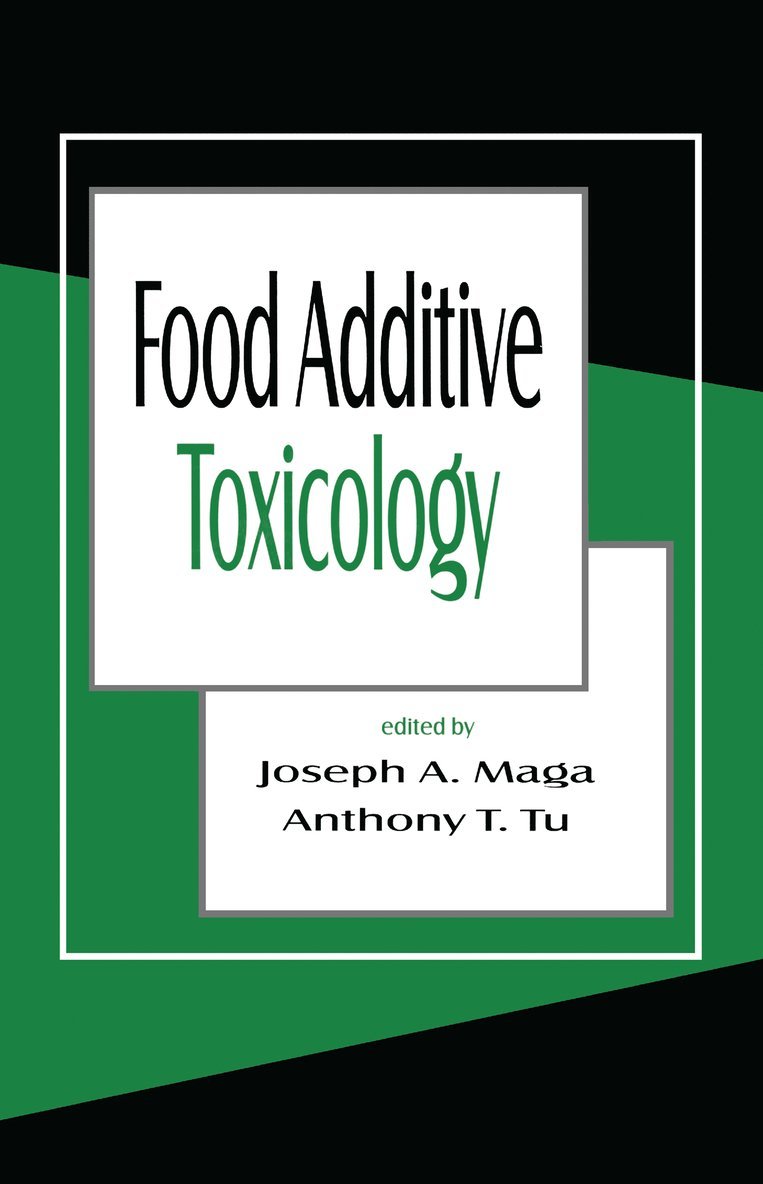 Food Additive Toxicology 1