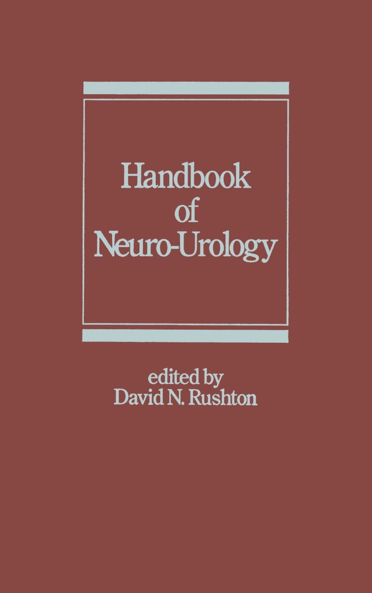 Handbook of Neuro-Urology 1