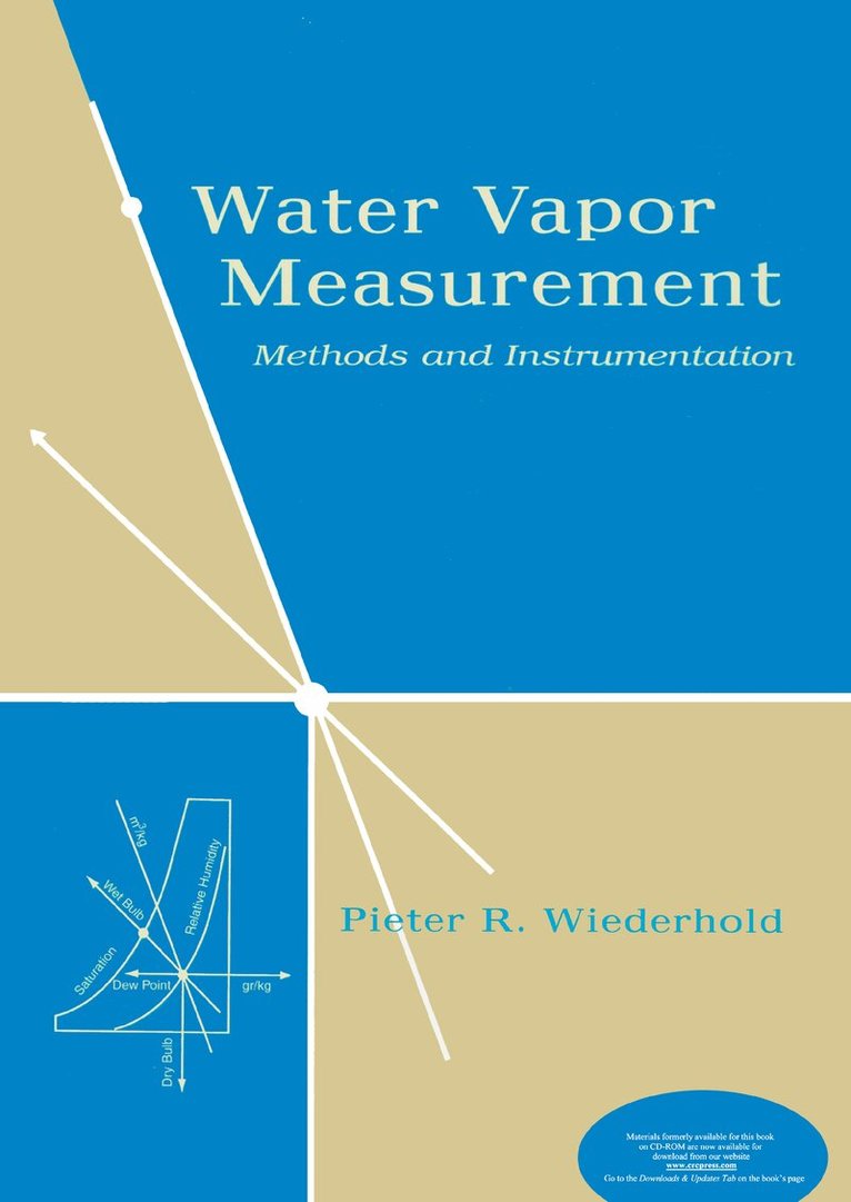 Pieter R. Wiederhold - Water Vapor Measurement, Inbunden
