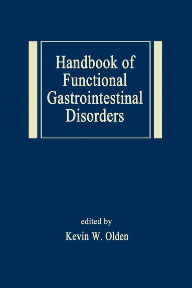bokomslag Handbook of Functional Gastrointestinal Disorders