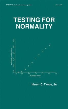 bokomslag Testing For Normality