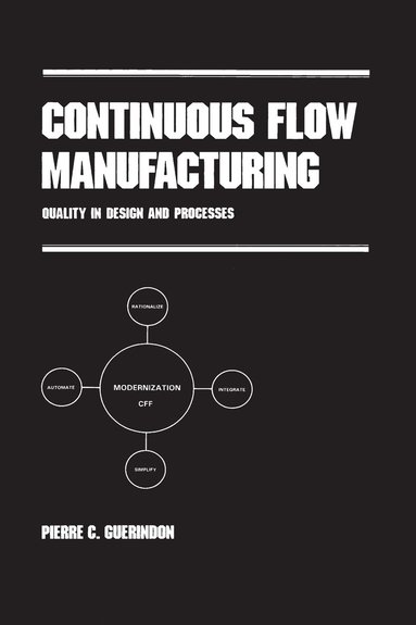 bokomslag Continuous Flow Manufacturing