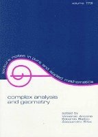 Complex Analysis and Geometry 1