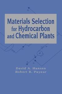bokomslag Materials Selection for Hydrocarbon and Chemical Plants