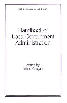 Handbook of Local Government Administration 1