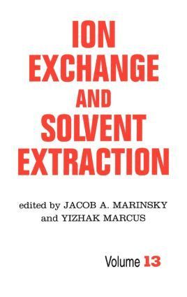 bokomslag Ion Exchange and Solvent Extraction