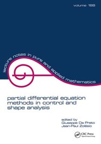bokomslag partial differential equation methods in control and shape analysis