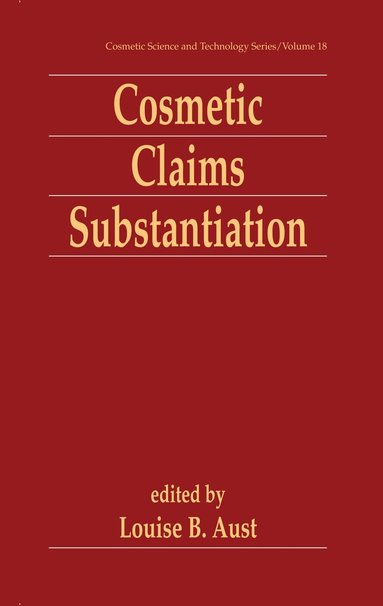 bokomslag Cosmetic Claims Substantiation