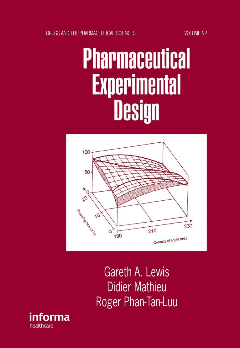 Gareth A. Lewis, Didier Mathieu, Roger Phan-Tan-Luu - Pharmaceutical Experimental Design, Inbunden