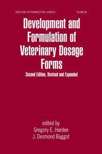 bokomslag Development and Formulation of Veterinary Dosage Forms