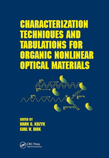 bokomslag Characterization Techniques and Tabulations for Organic Nonlinear Optical Materials