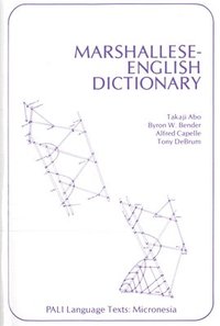 bokomslag Marshallese-English Dictionary