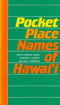 bokomslag Pocket Place Names of Hawaii