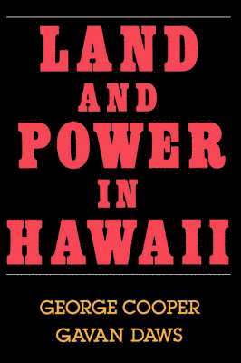 Land and Power in Hawaii 1