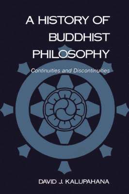 History of Buddhist Philosophy