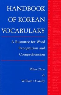 bokomslag Choo: Handbk of Korean Voc Paper