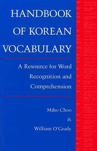 bokomslag Handbook of Korean Vocabulary