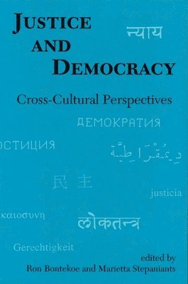 bokomslag Justice and Democracy
