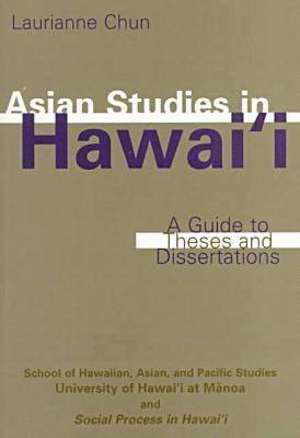 bokomslag Asian Studies in Hawai'i