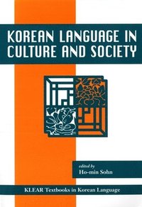 bokomslag Korean Language in Culture and Society