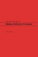 Bislama Reference Grammar 1