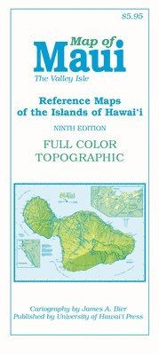 bokomslag Map of Maui