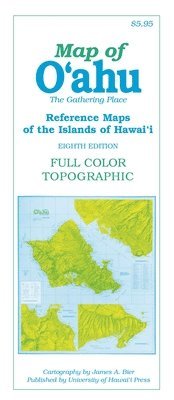 bokomslag Map of O'Ahu