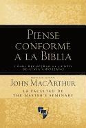 bokomslag Piense Conforme a la Biblia = Think Biblically