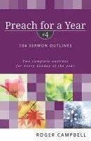 bokomslag Preach for a Year  104 Sermon Outlines