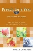 bokomslag Preach for a Year - 104 Sermon Outlines
