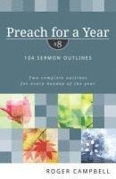 bokomslag Preach for a Year - 104 Sermon Outlines