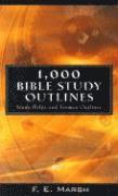 bokomslag 1000 Bible Study Outlines