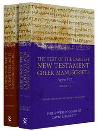 bokomslag The Text of the Earliest New Testament Greek Manuscripts, 2 Volume Set