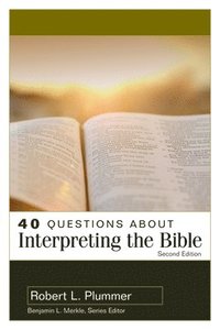 bokomslag 40 Questions about Interpreting the Bible