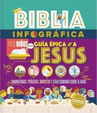 bokomslag Biblia Infográfica Guía Épica a Jesús (Bible Infographics for Kids, Epic Guide to Jesus)