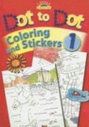 Dot to Dot Coloring and Stickers [With Stickers] 1