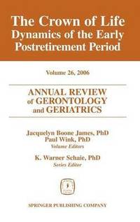 bokomslag Annual Review of Gerontology and Geriatrics, Volume 26, 2006