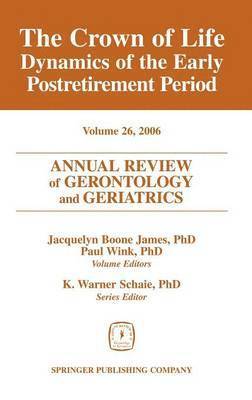bokomslag Annual Review of Gerontology and Geriatrics, Volume 26, 2006
