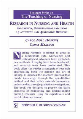 bokomslag Research in Nursing and Health