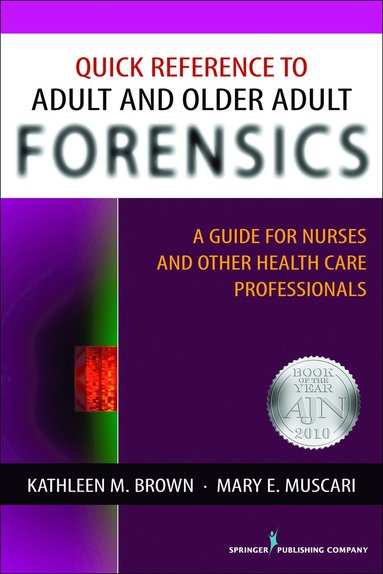 bokomslag Quick Reference to Adult and Older Adult Forensics