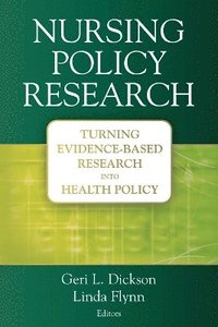 bokomslag Nursing Policy Research