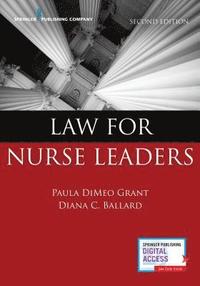 bokomslag Law for Nurse Leaders