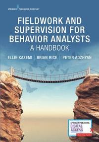bokomslag Fieldwork and Supervision for Behavior Analysts