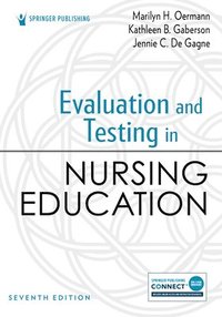 bokomslag Evaluation and Testing in Nursing Education