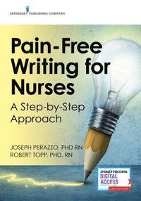 bokomslag Pain-Free Writing for Nurses