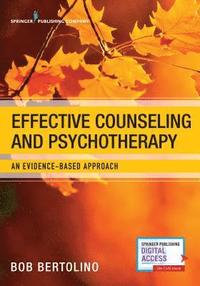 bokomslag Effective Counseling and Psychotherapy