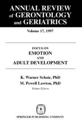 Annual Review of Gerontology and Geriatrics v. 17; Focus on Emotion and Adult Development 1