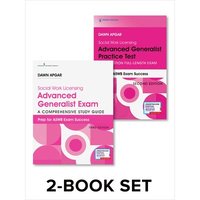 bokomslag Social Work Licensing Advanced Generalist Exam Guide and Practice Test Set