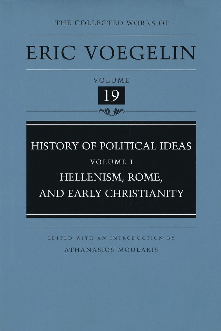 History of Political Ideas (CW19) 1