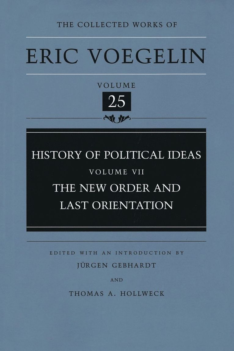 History of Political Ideas (CW25) 1